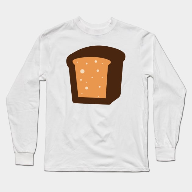 Cute Bread Long Sleeve T-Shirt by PsychicCat